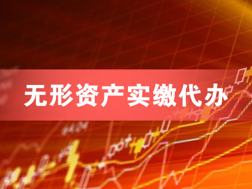 丽江无形资产实缴资本代办